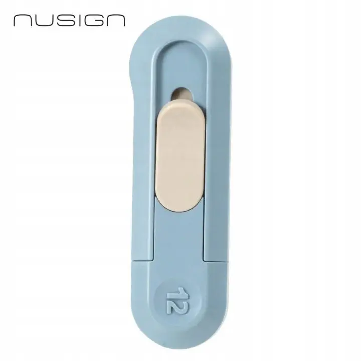 Nóż biurowy mini niebieski 12mm Argo (ENS065-BL) - Papiernicze i szkolne