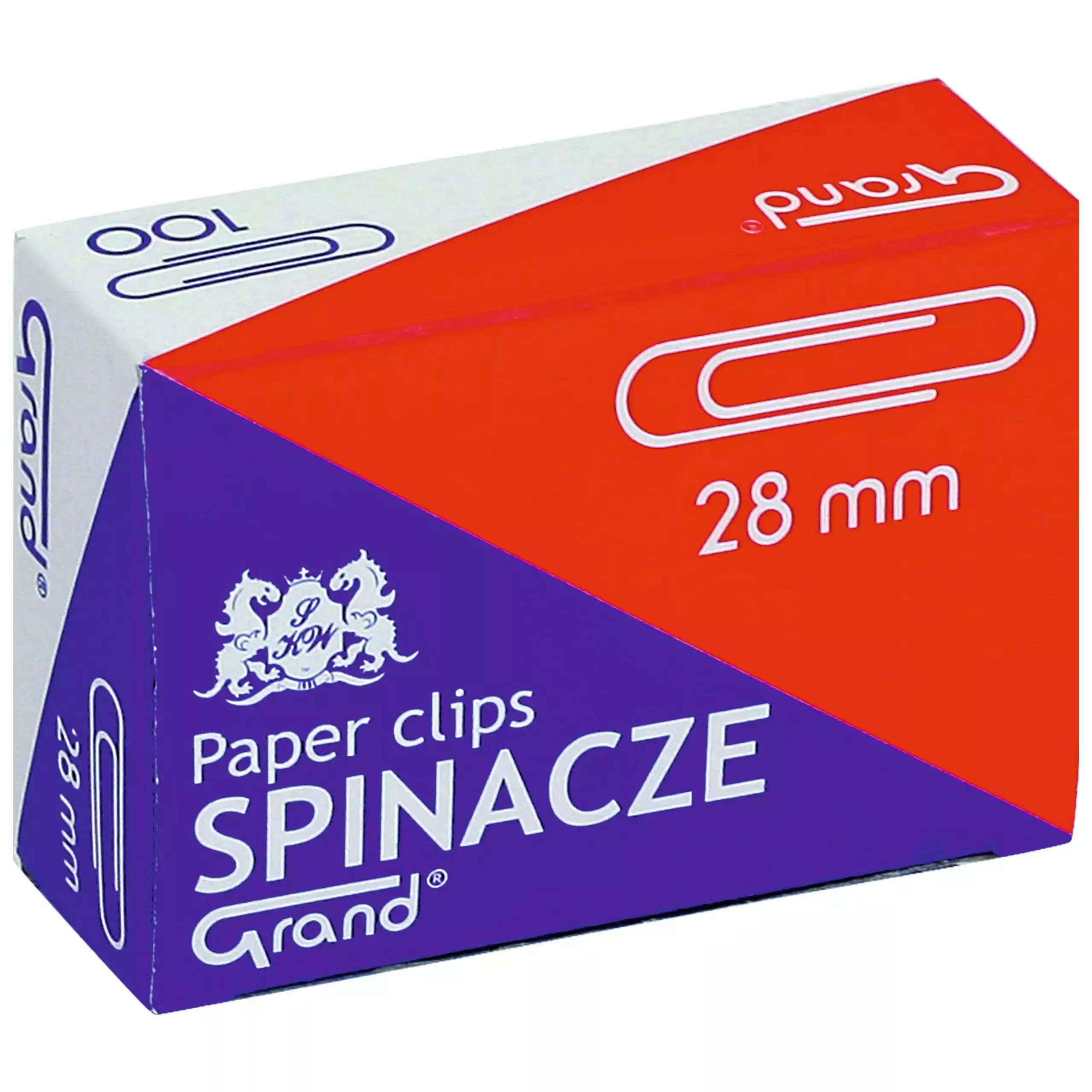 Spinacze 28 mm (10 sztuk) - Papiernicze i szkolne