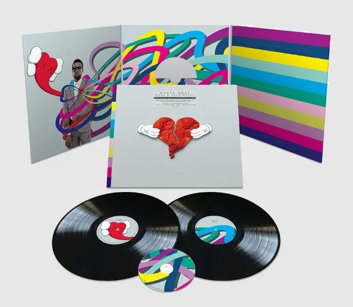 808S AND HEARTBREAK Vinyl LP/CD Combo 2LP - Muzyka