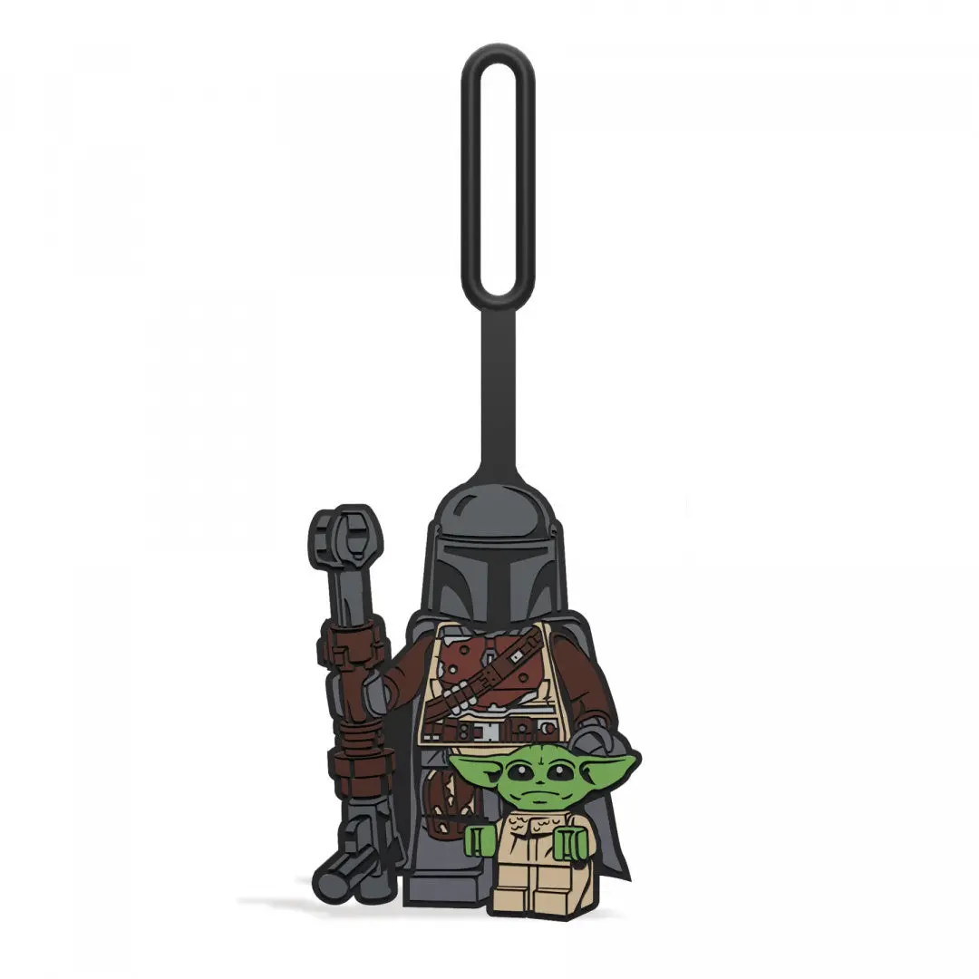 Zawieszka do plecaka i bagażu LEGO Star Wars™ – The Mandalorian™ with Child - Zabawki