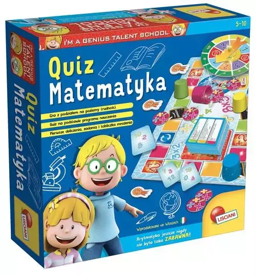 Mały Geniusz. Quiz - matematyka - Gry
