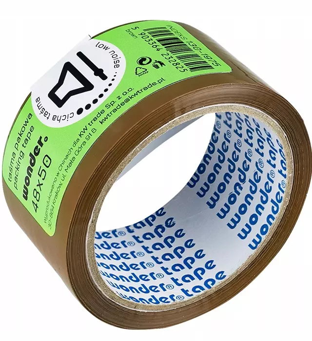 Taśma pakowa Wonder szara szer. 48 mm dł. 50 m 1 szt. - Papiernicze i szkolne