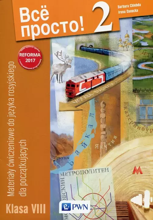 Wsio prosto 2. Klasa 8. Materiały ćwiczeniowe do języka rosyjskiego dla początkujących - Książki