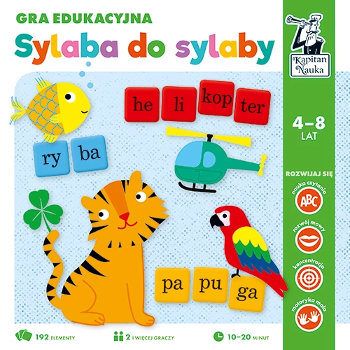 Sylaba do sylaby. Gra edukacyjna - Gry