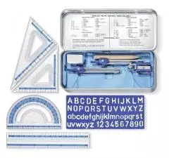 Zestaw geometryczny - Papiernicze i szkolne