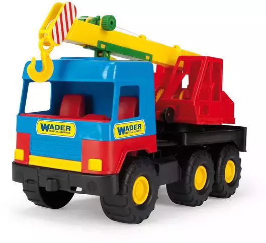 Middle Truck. Dźwig, mix kolorów 32360 - Zabawki