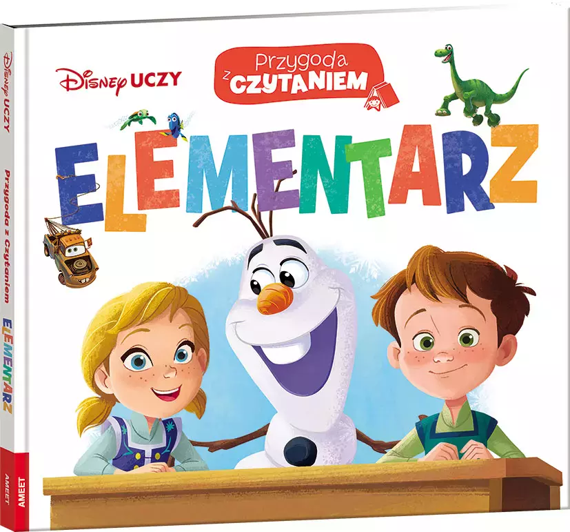Disney uczy. Przygoda z czytaniem. Elementarz - Książki