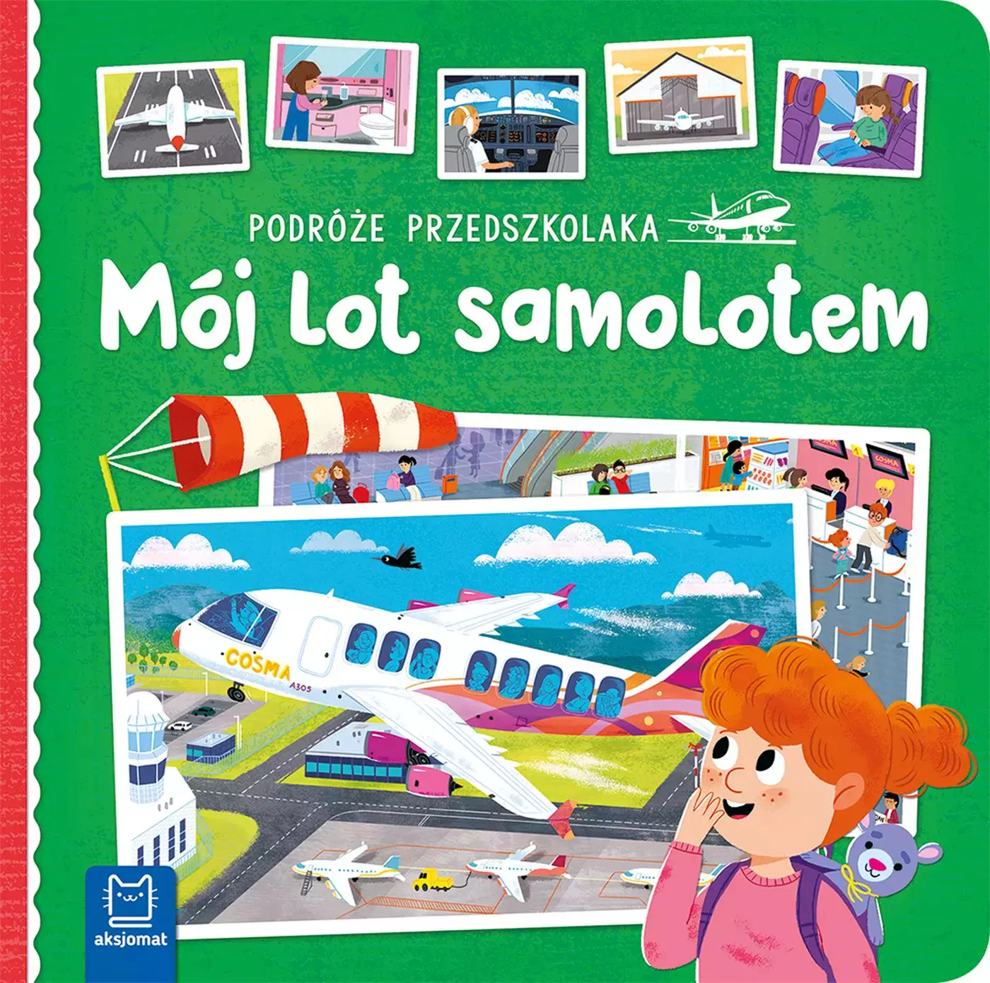 Mój lot samolotem. Podróże przedszkolaka - Książki