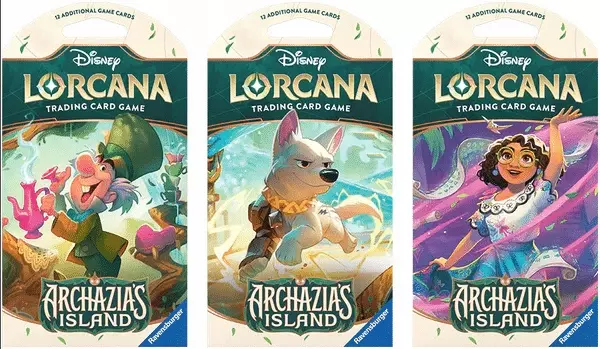 Disney Lorcana Archazia's Island Sleeved Booster Pack - Gry