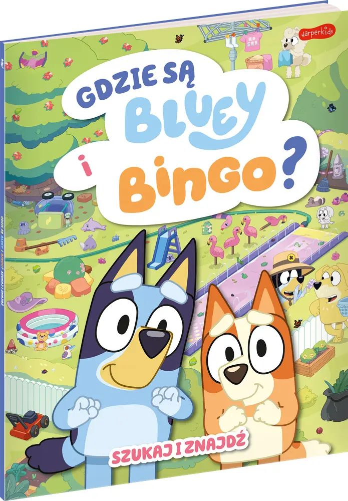 Gdzie są Bluey i Bingo? Szukaj i znajdź - Książki