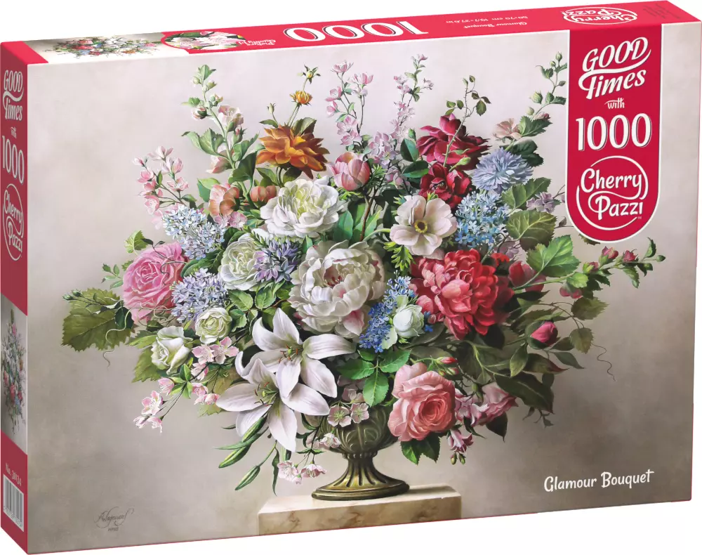 Puzzle 1000 elementów. Bukiet glamour 30134 - Puzzle