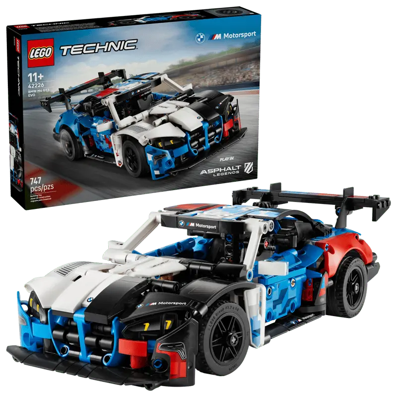 LEGO Technic Samochód wyścigowy BMW M4 GT3 EVO 42226 - Zabawki