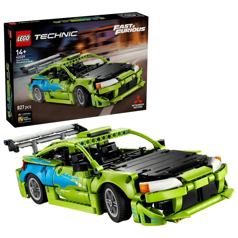 LEGO Technic Samochód Fast and Furious Mitsubishi Eclipse 42229 - Zabawki