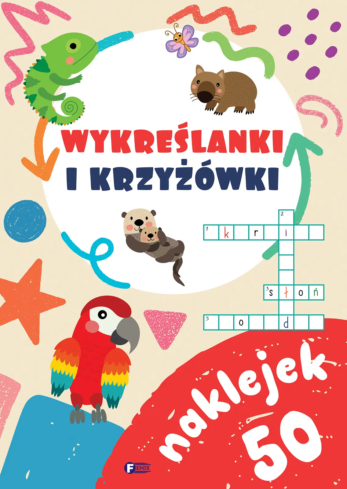 Wykreślanki i krzyżówki - Książki