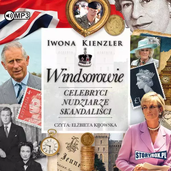 Windsorowie. Celebryci, nudziarze, skandaliści. Audiobook - Audiobooki