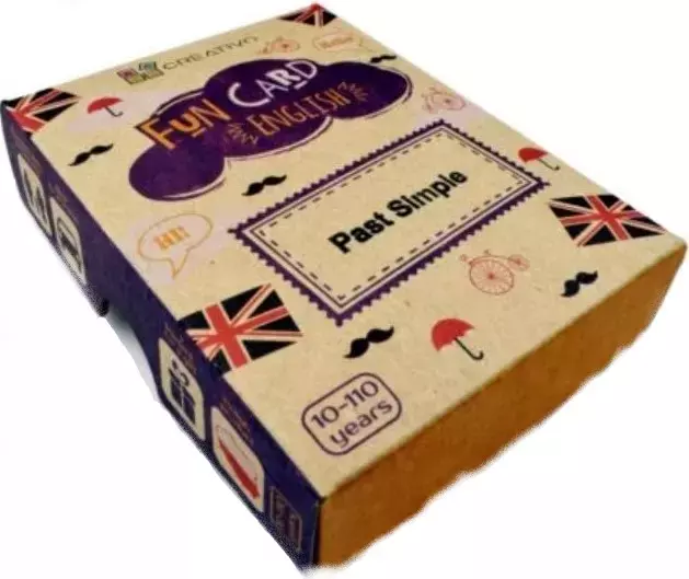 Karty językowe Fun Card English. Past Simple - Książki