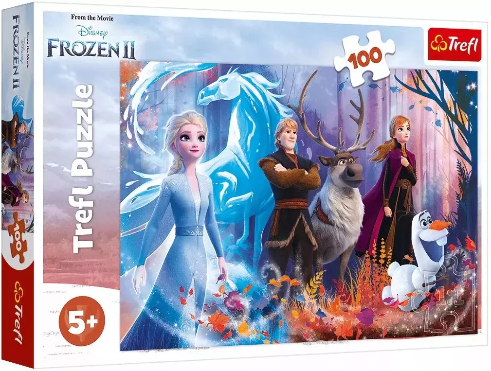 Puzzle 100 elementów. Kraina Lodu 2 - Puzzle