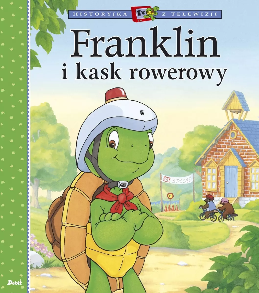 Historyjka z telewizji. Franklin i kask rowerowy - Książki