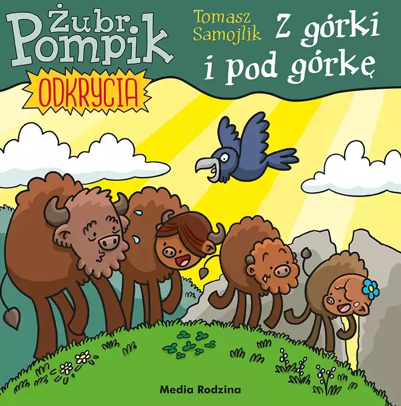 Żubr Pompik. Odkrycia. Tom 3. Z górki i pod górkę - Książki