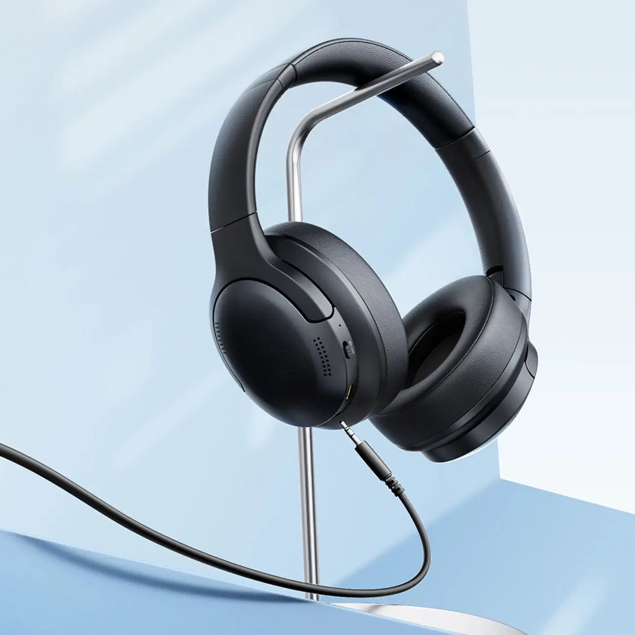 Słuchawki bezprzewodowe Baseus Bass BH1 Lite nauszne Bluetooth 6.0 - czarne - Elektronika i akcesoria