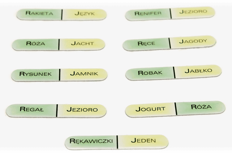 Domino logopedyczne - Gry