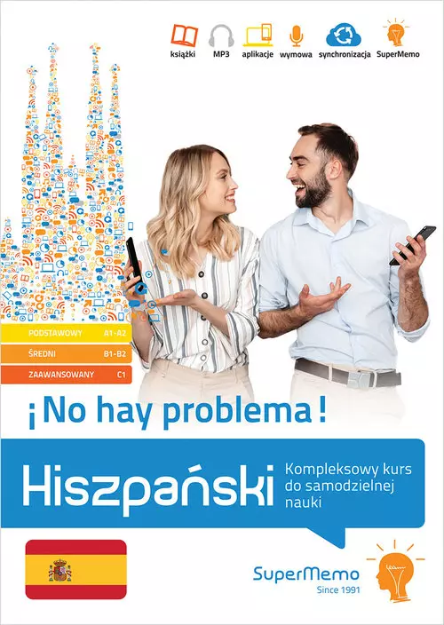 Hiszpański No hay problema! Kompleksowy kurs do samodzielnej nauki - Książki