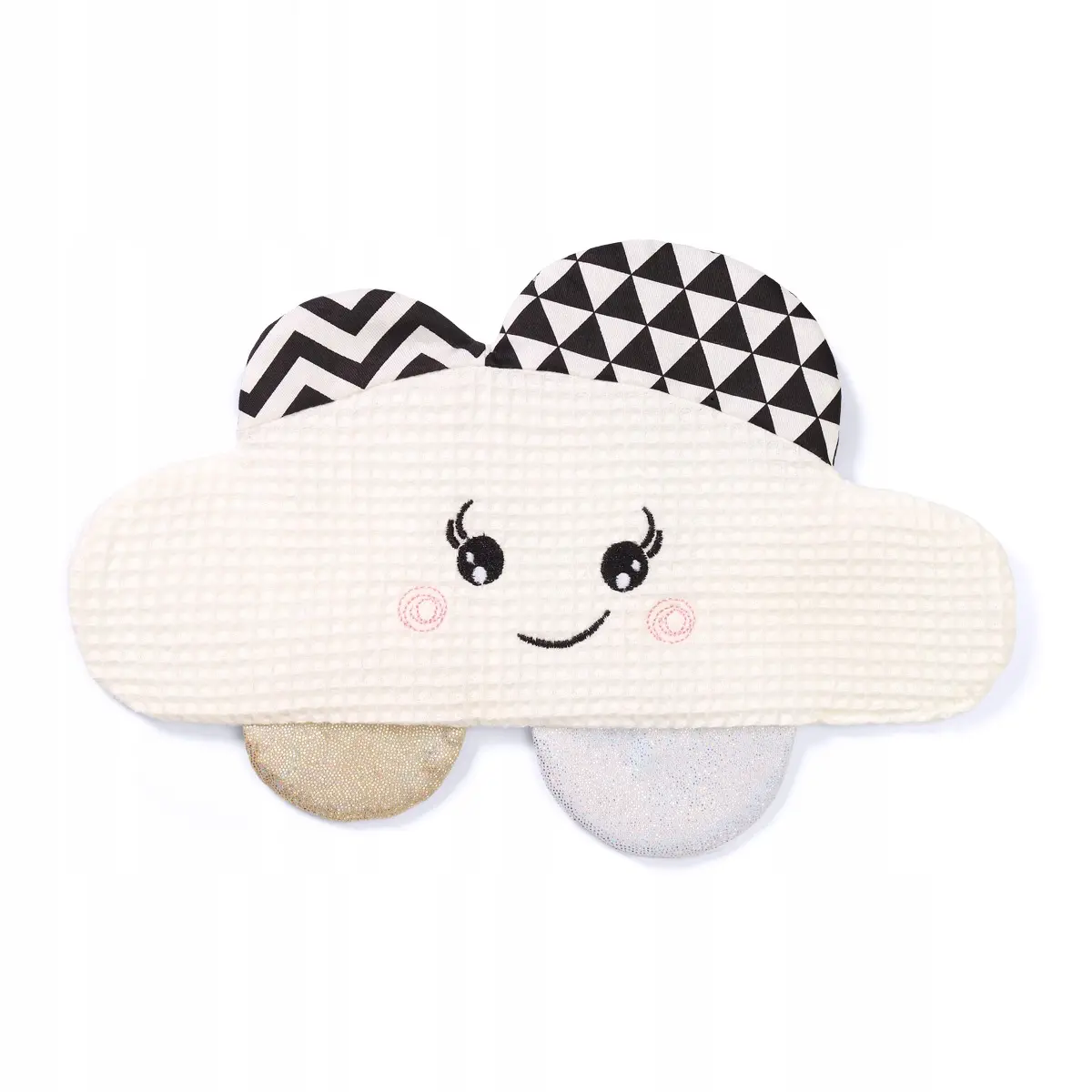 Przytulanka szeleścik Babyono Blinky Cloud Blink & Shine 9 x 26 cm - Zabawki