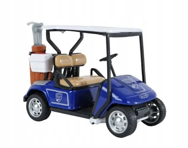 Wózek golfowy 10cm z kijami golfowymi 520434 - Zabawki