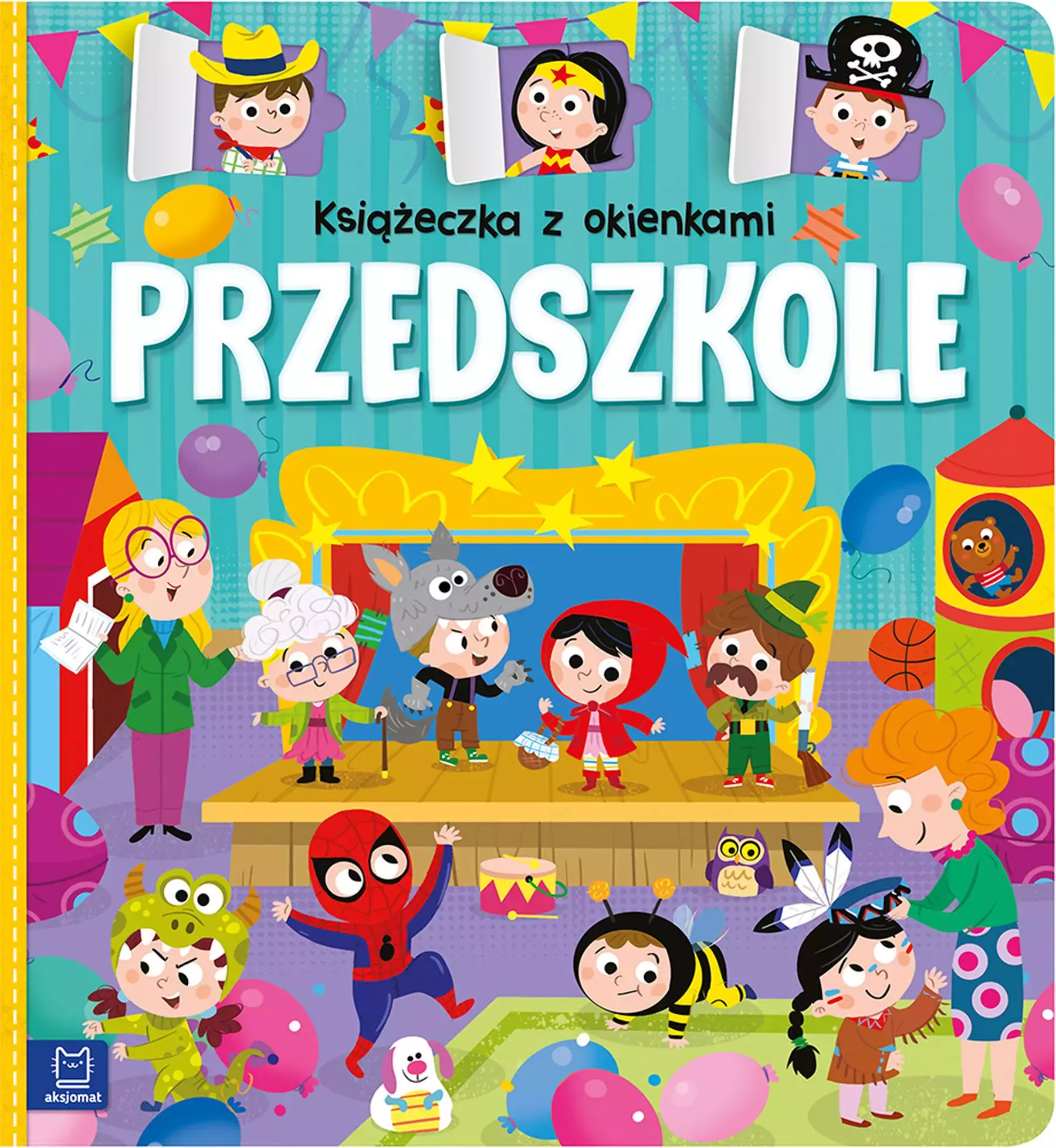 Książeczka z okienkami. Przedszkole - Książki