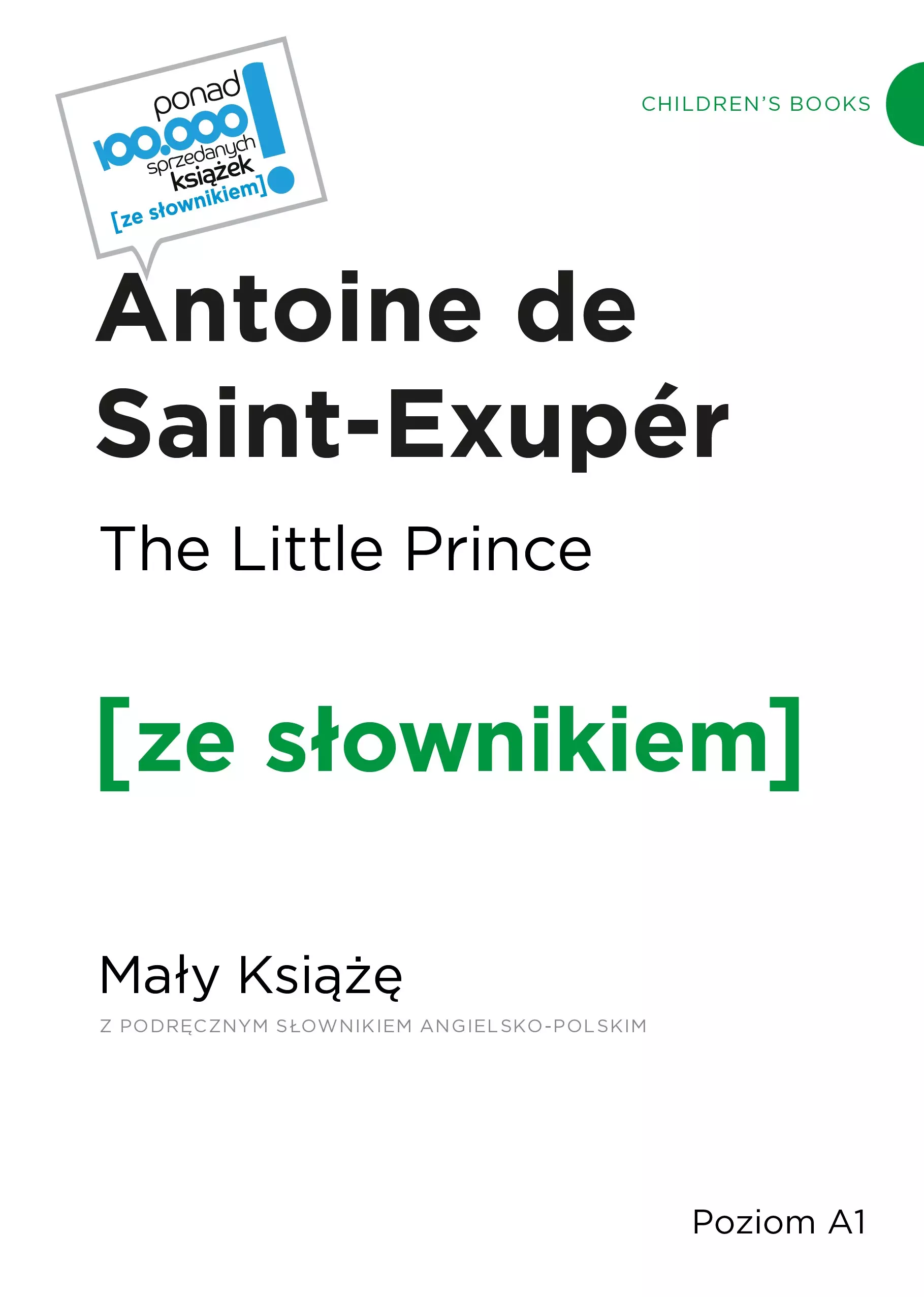 The Little Prince / Mały Książę z podręcznym słownikiem angielsko-polskim - Książki