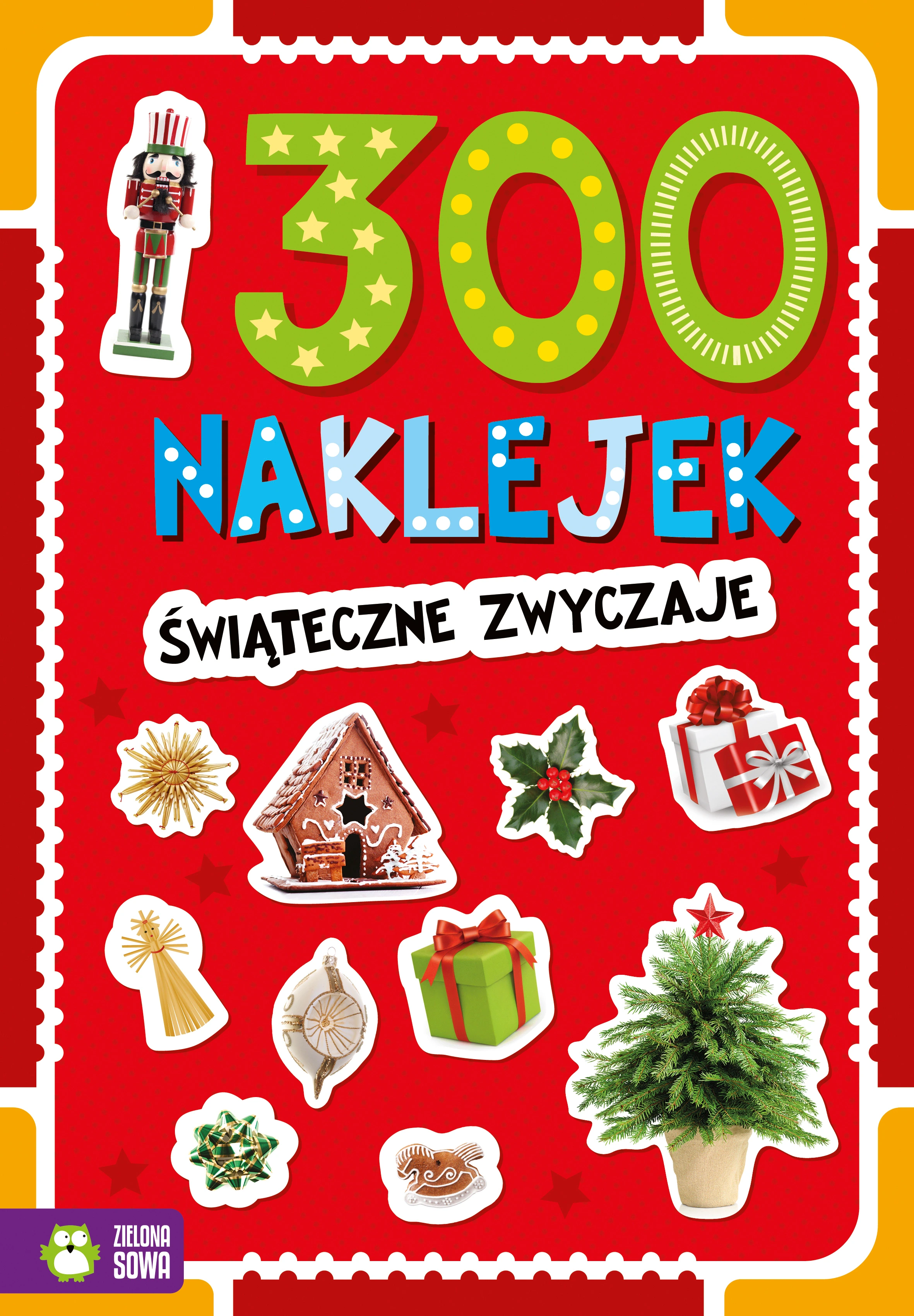 300 naklejek. Świąteczne zwyczaje - Książki