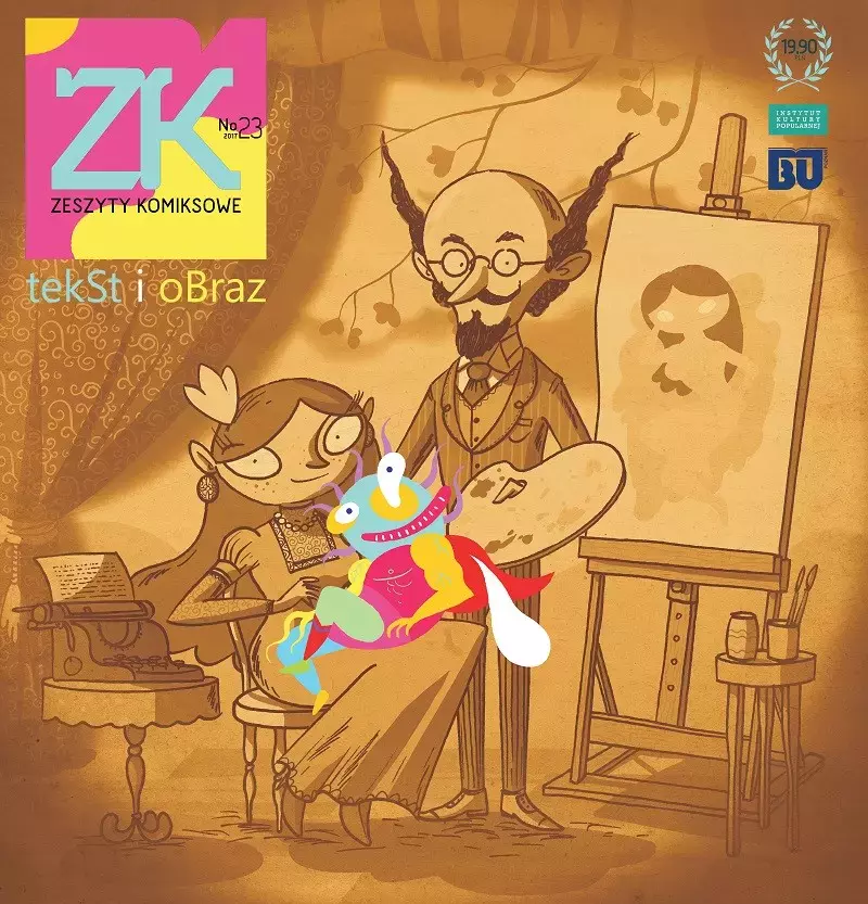 Zeszyty komiksowe nr 23 tekst i obraz - Książki