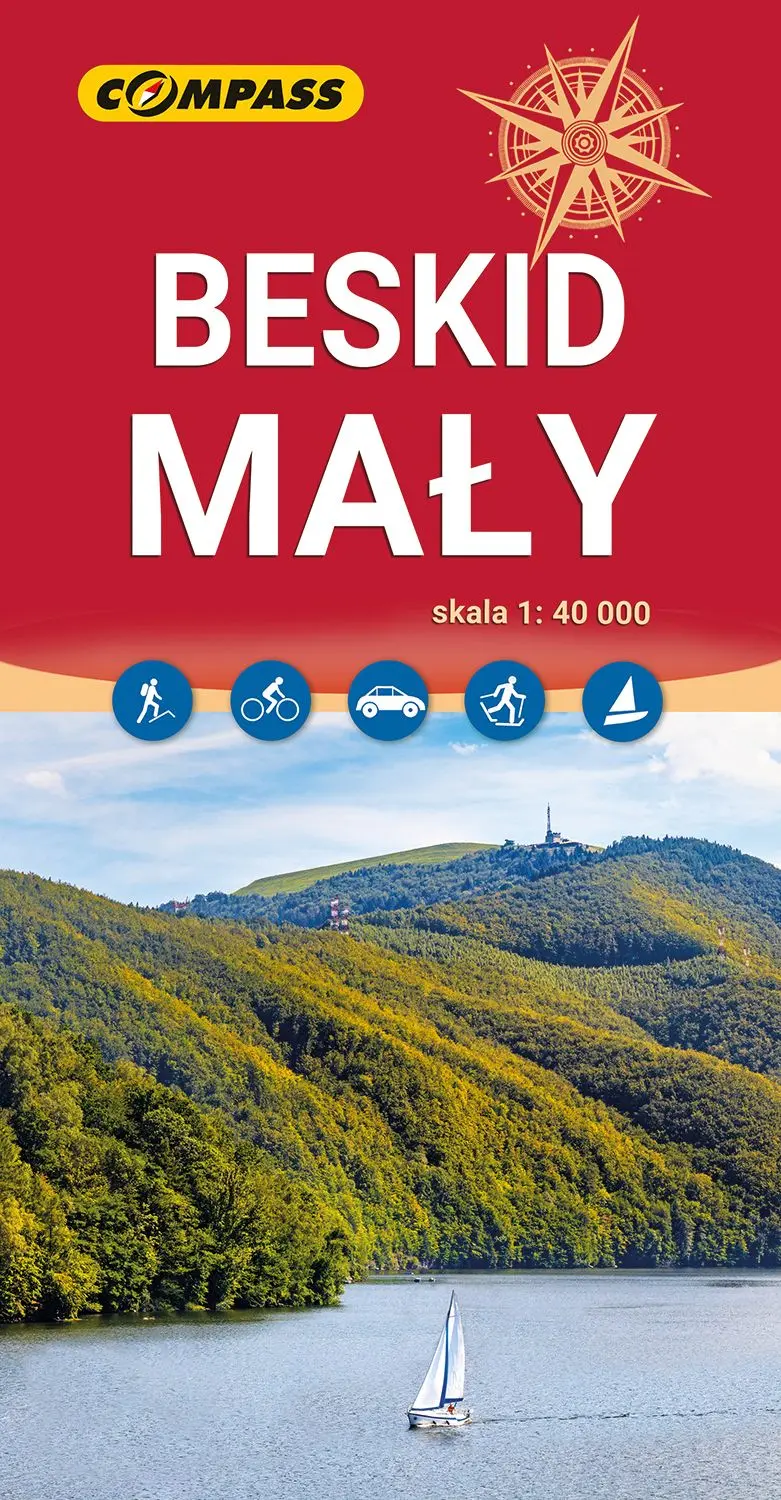Beskid Mały. Mapa turystyczna w skali 1: 40 000 - Książki