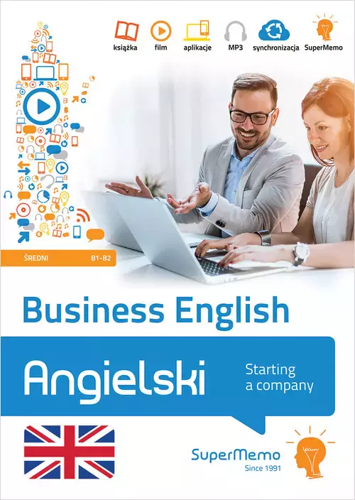 Business English. Starting a company, B1-B2 - Książki