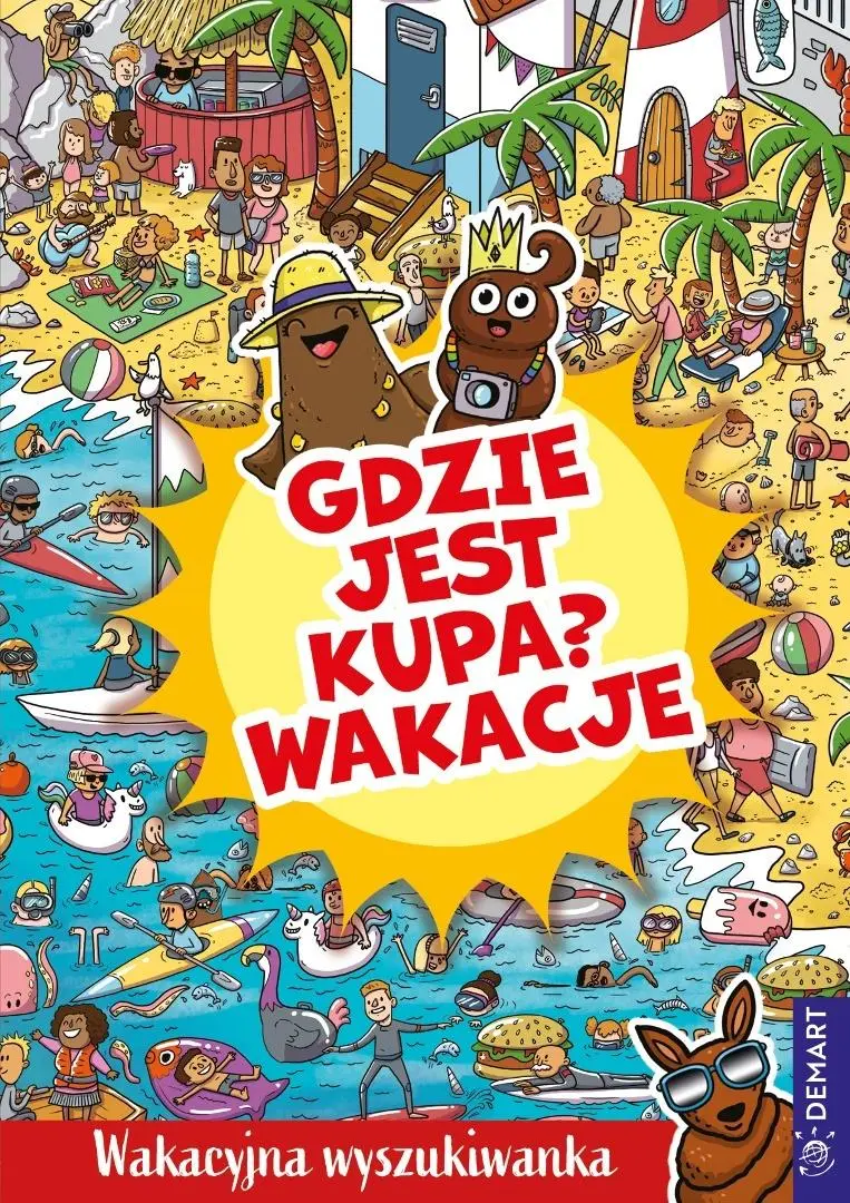 Gdzie jest kupa? Wakacje - Książki