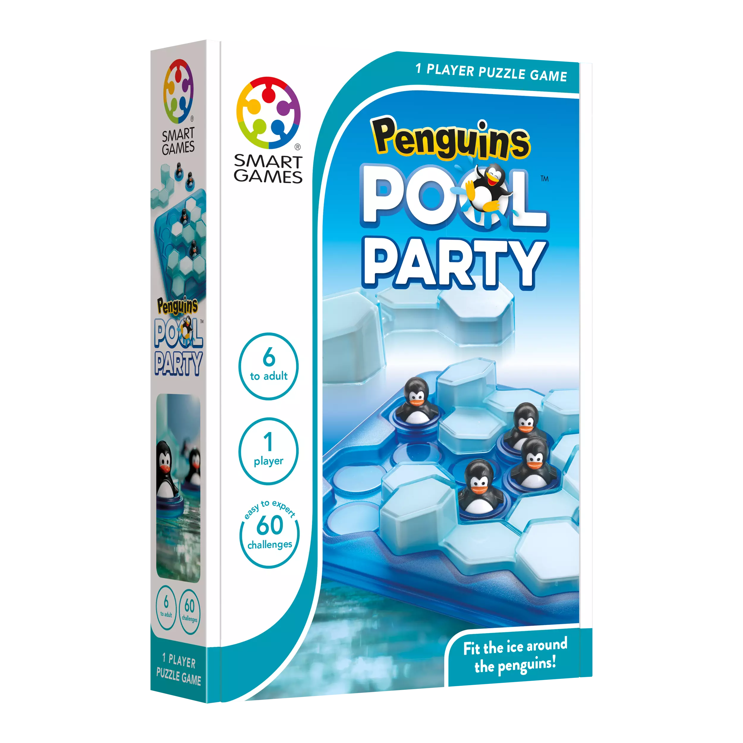 Smart Games. Penguins Pool Party (wersja angielska) - Gry