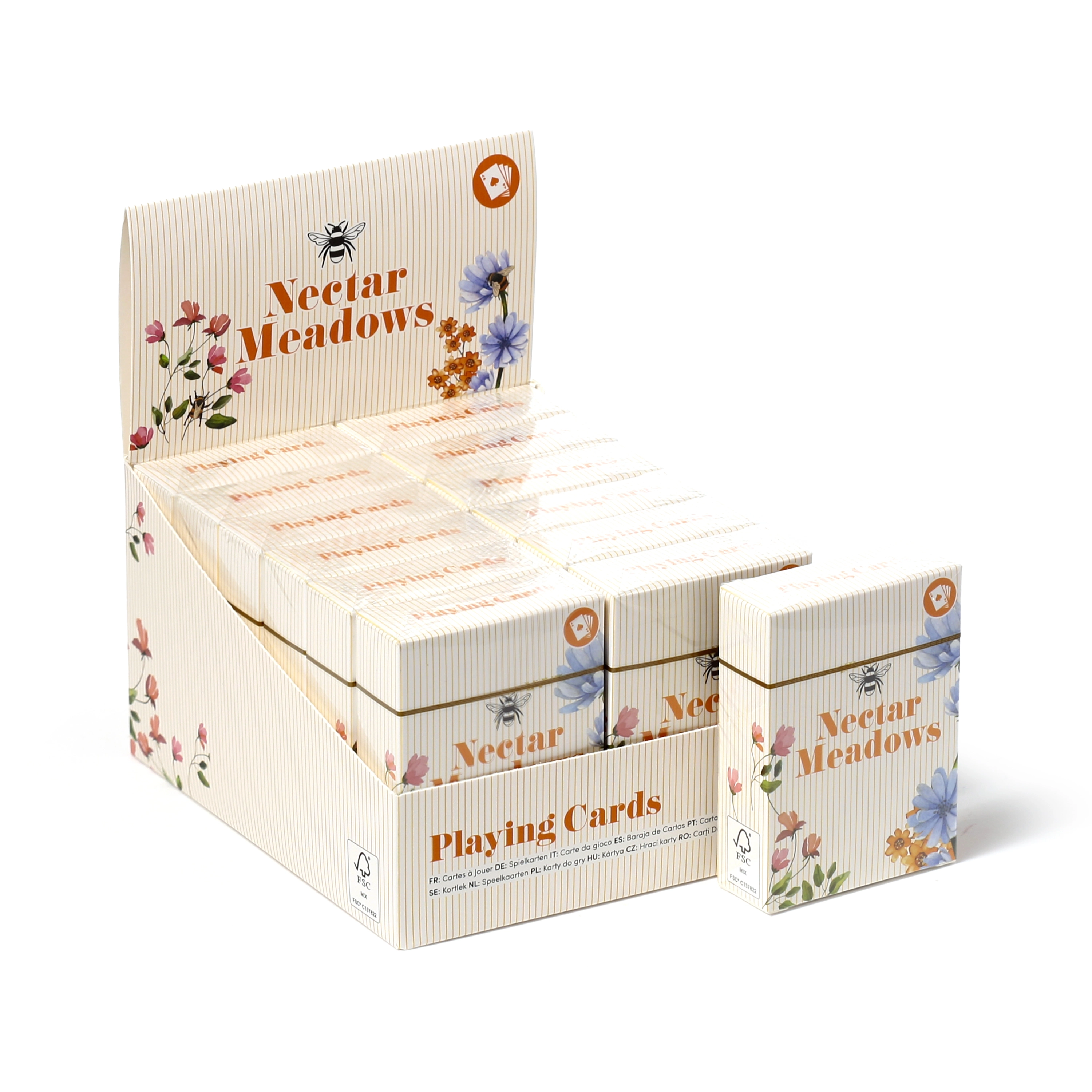 Standardowa talia kart do gry Nectar Meadows - Papiernicze i szkolne
