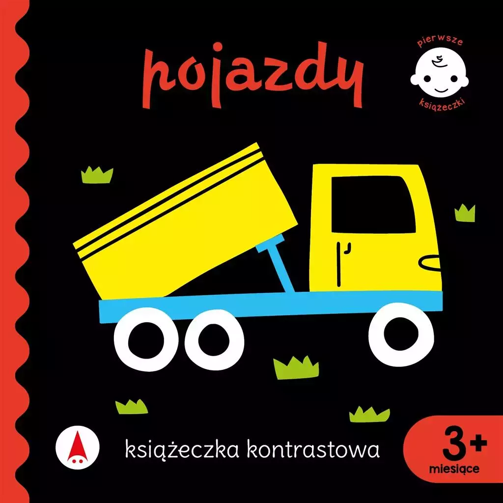 Książeczka kontrastowa. Pojazdy - Książki