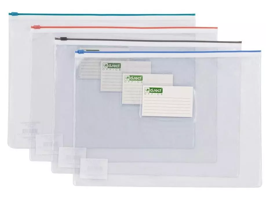 Torebka A4 Zipp Bag D.RECT - Papiernicze i szkolne