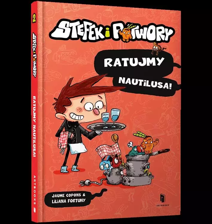 Stefek i potwory. Ratujmy Nautilusa - Książki