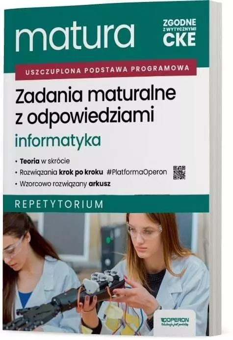 Matura 2026. Informatyka. Repetytorium. Zadania maturalne z odpowiedziami - Książki