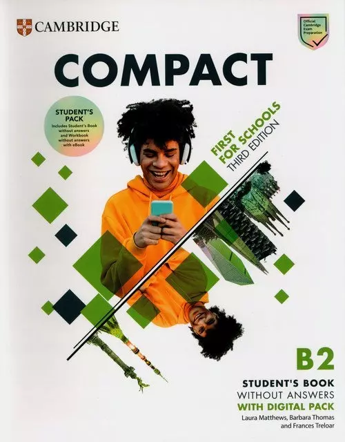 Compact First For Schools B2 Student's Pack without Answers - Książki