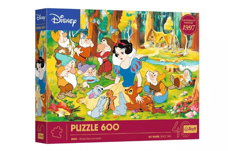 PUZZLE 600 40lecie Trefl-Królewna Śnieżka 37603 - Puzzle