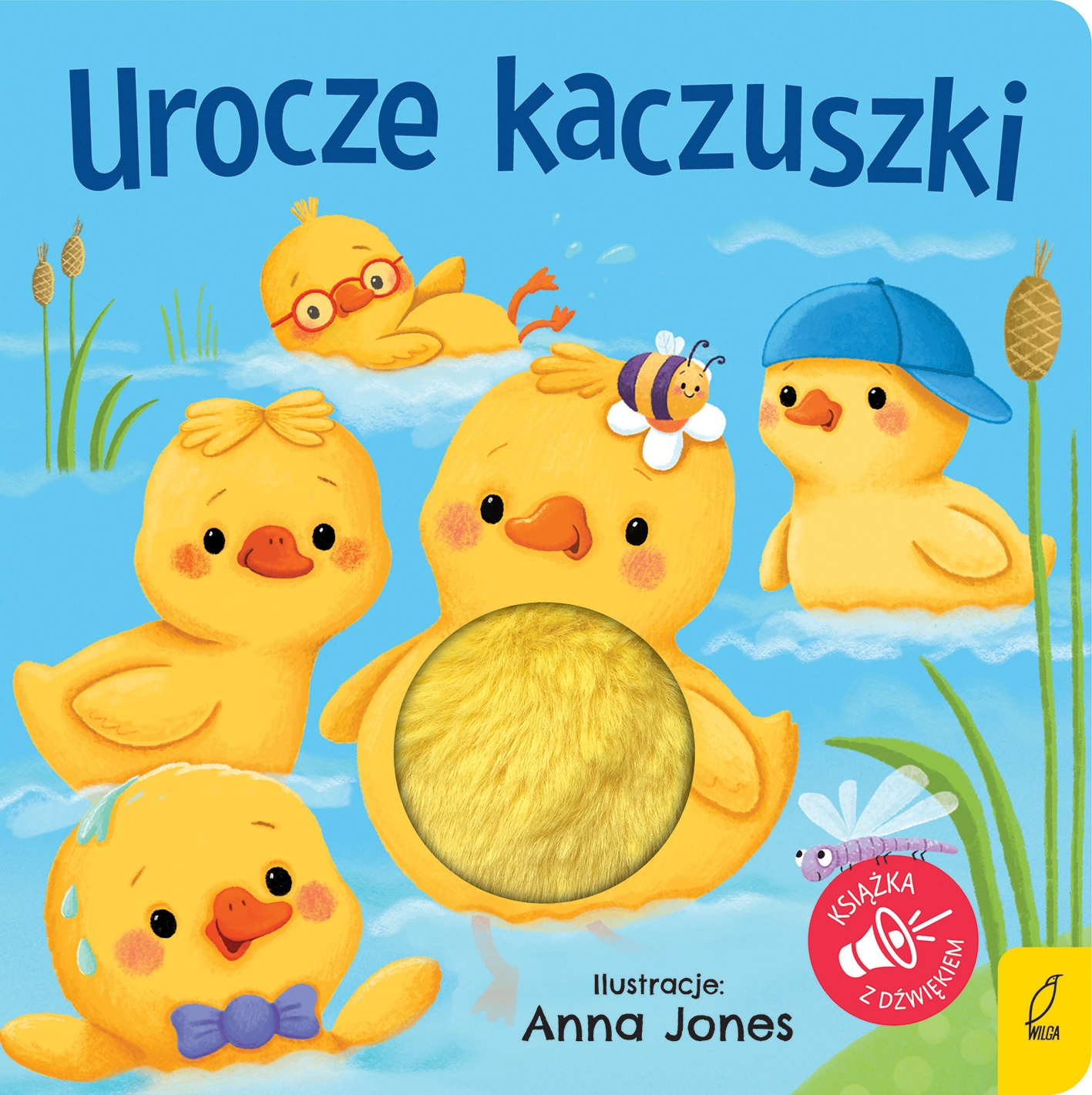Naciśnij brzuszek. Urocze kaczuszki - Książki