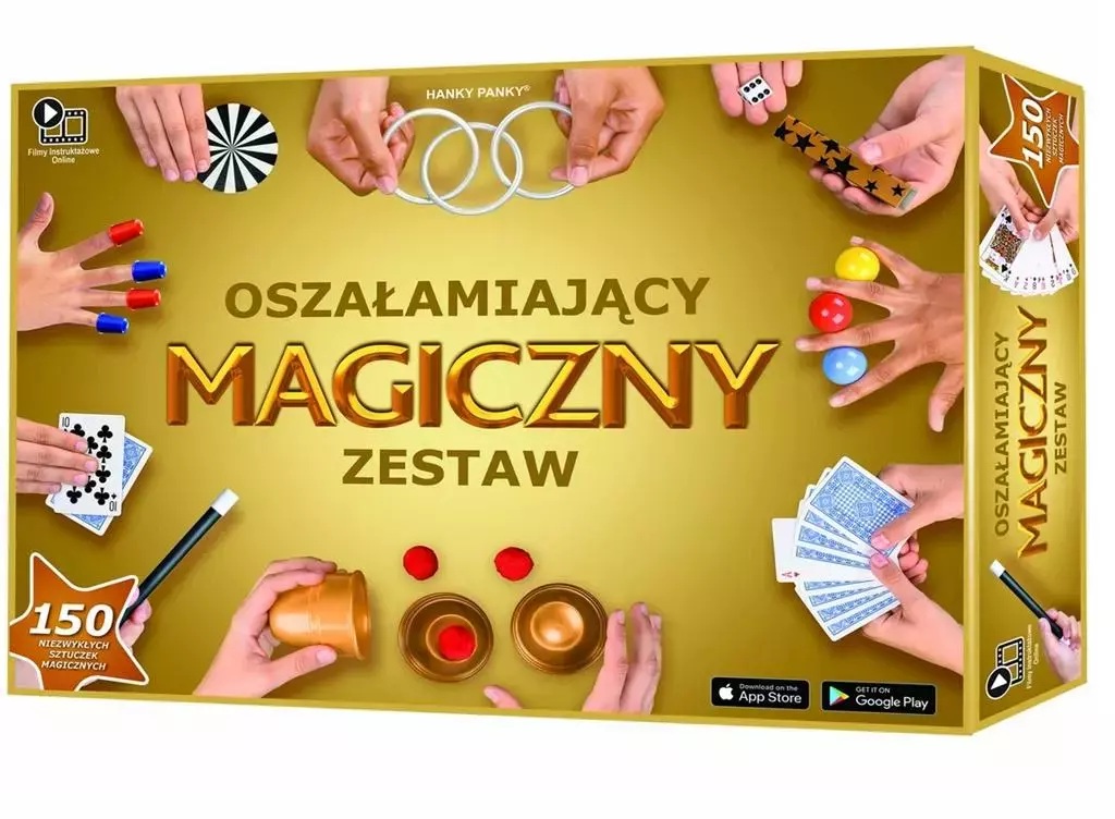 Oszałamiająca magia złota 150 sztuczek Cartamu - Gry