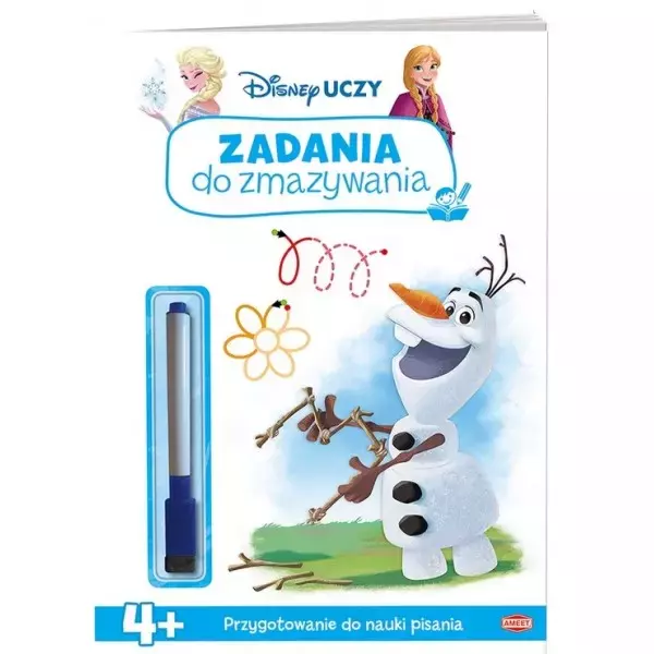 DISNEY UCZY ZADANIA DO ZMAZYWANIA - Książki