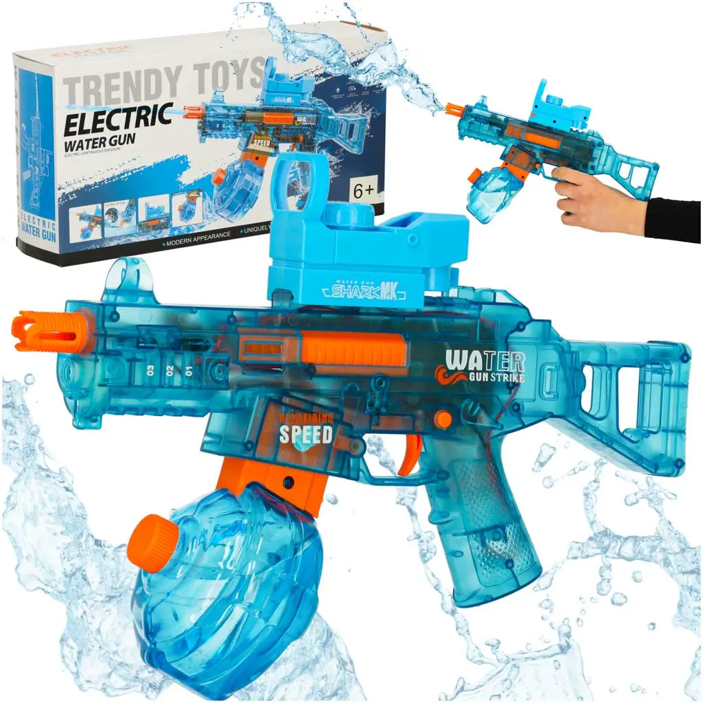 Pistolet na wodę elektryczny zabawka broń wodna dla dzieci 350 ml - Zabawki