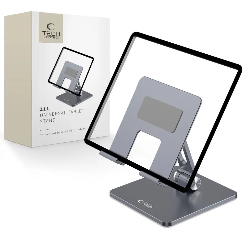 Podstawka Tech-Protect Z11 uniwersalna na tablet do 13" - szara - Elektronika i akcesoria