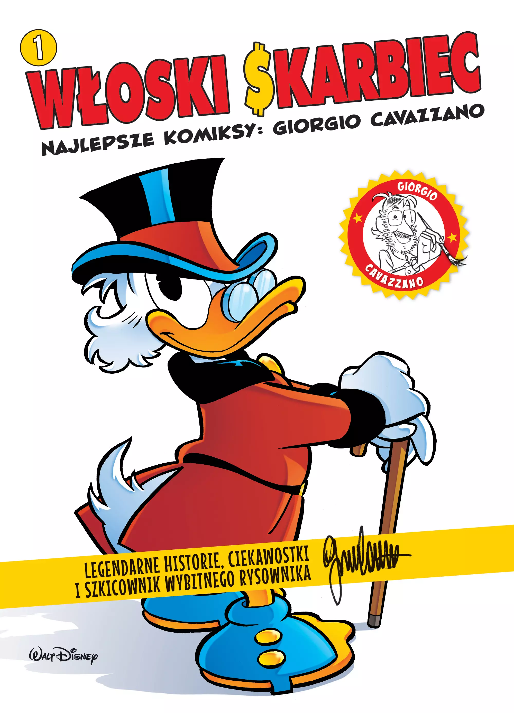 Włoski skarbiec. Najlepsze komiksy: Giorgio Cavazzano. Tom 1 - Książki