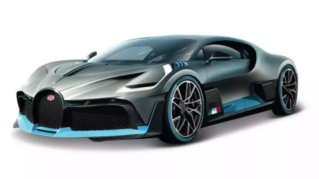 Bugatti Divo 1:18 BBURAGO - Zabawki